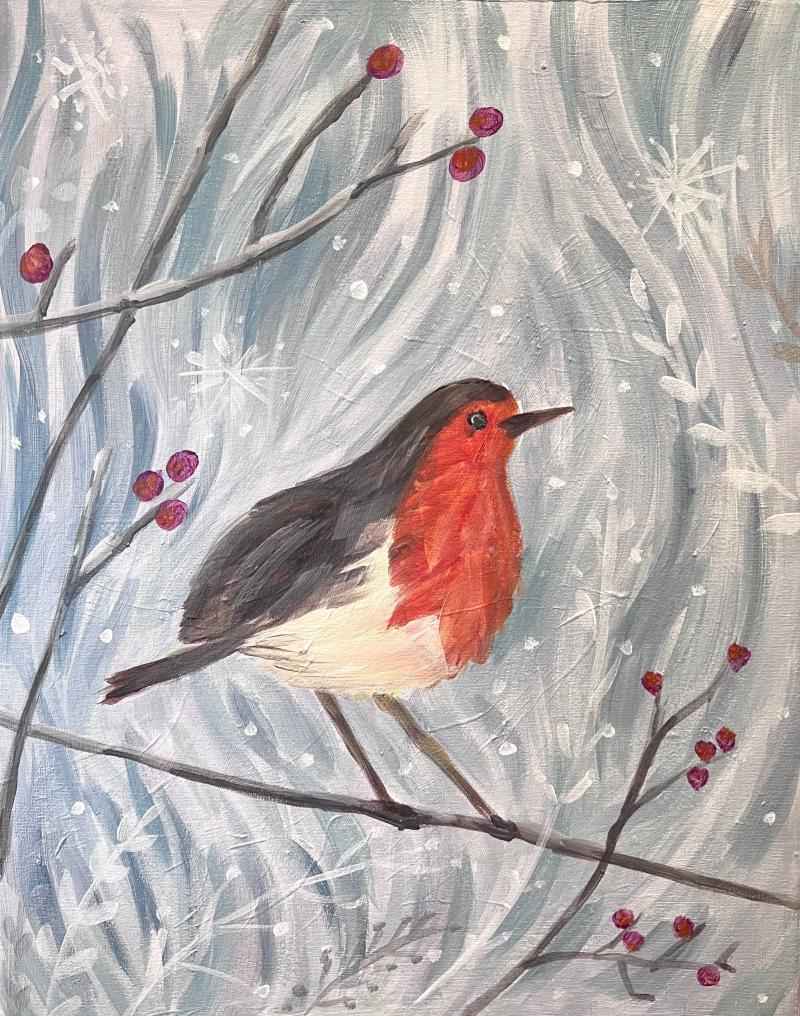 Christmas Robin The Tally Ho, London Rd, Barkway, SG8 8EY