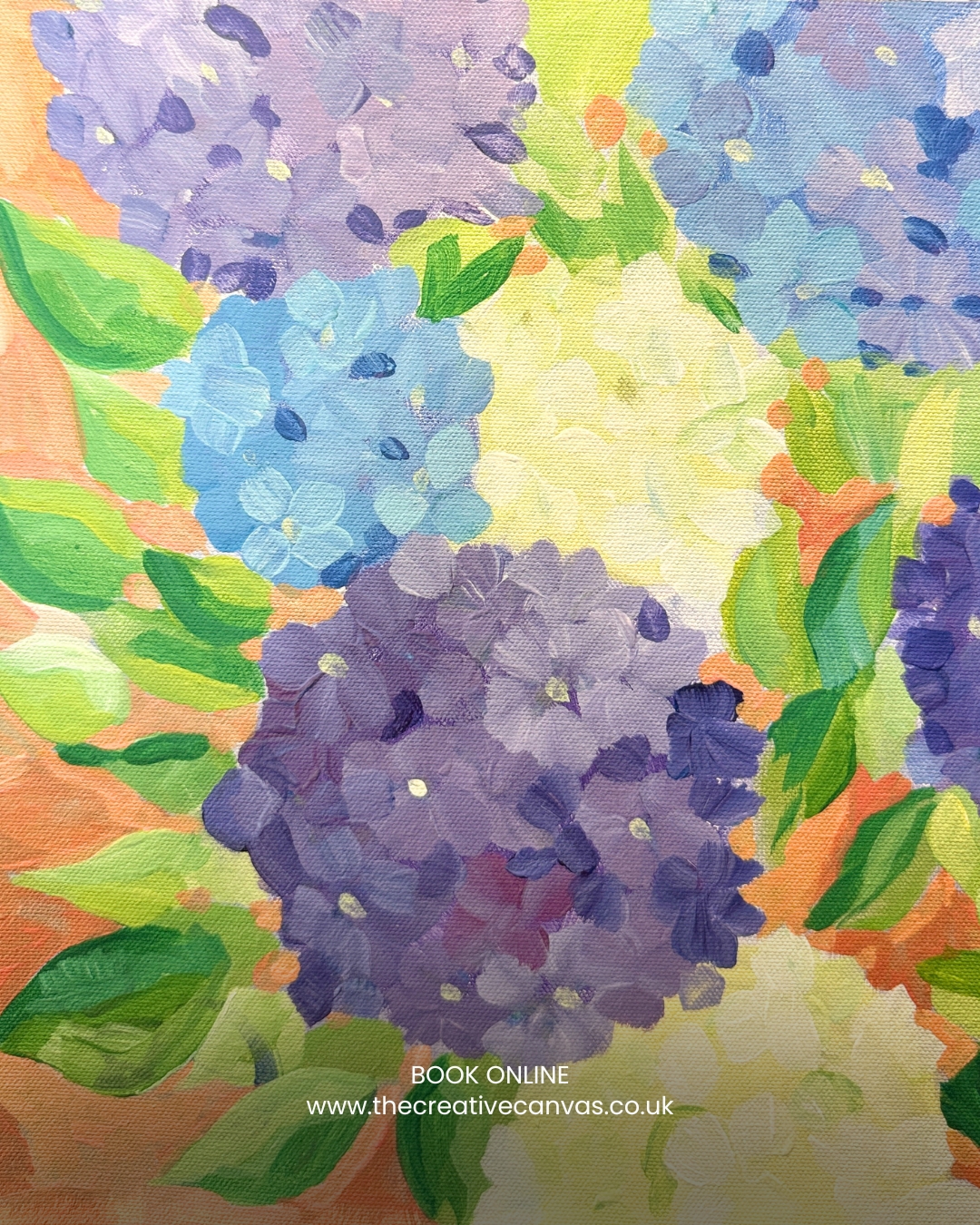 Hydrangea Haze | &pound;30 | The Plough, 12 High St, Shepreth, SG8 6PP