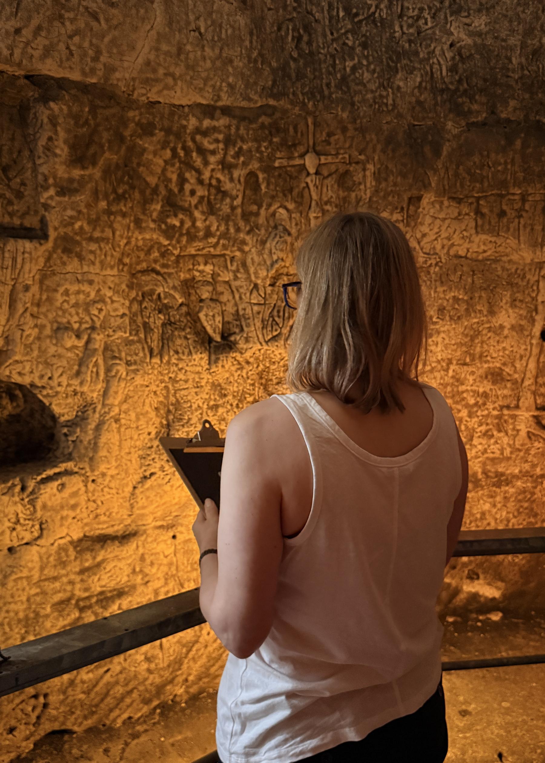 Drawing in Royston Cave | &pound;18 | Royston Cave, Melbourn St, Royston, SG8 7BZ
