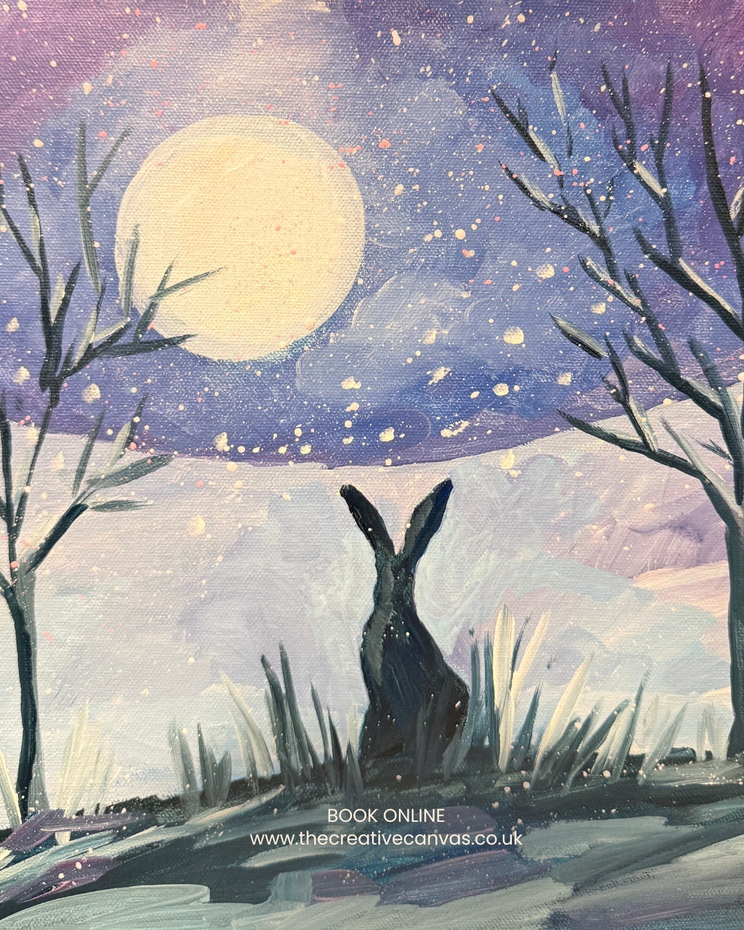 Moonlight Hare | £40 | Eyeworth Village Hall, Sandy, SG19 2HJ