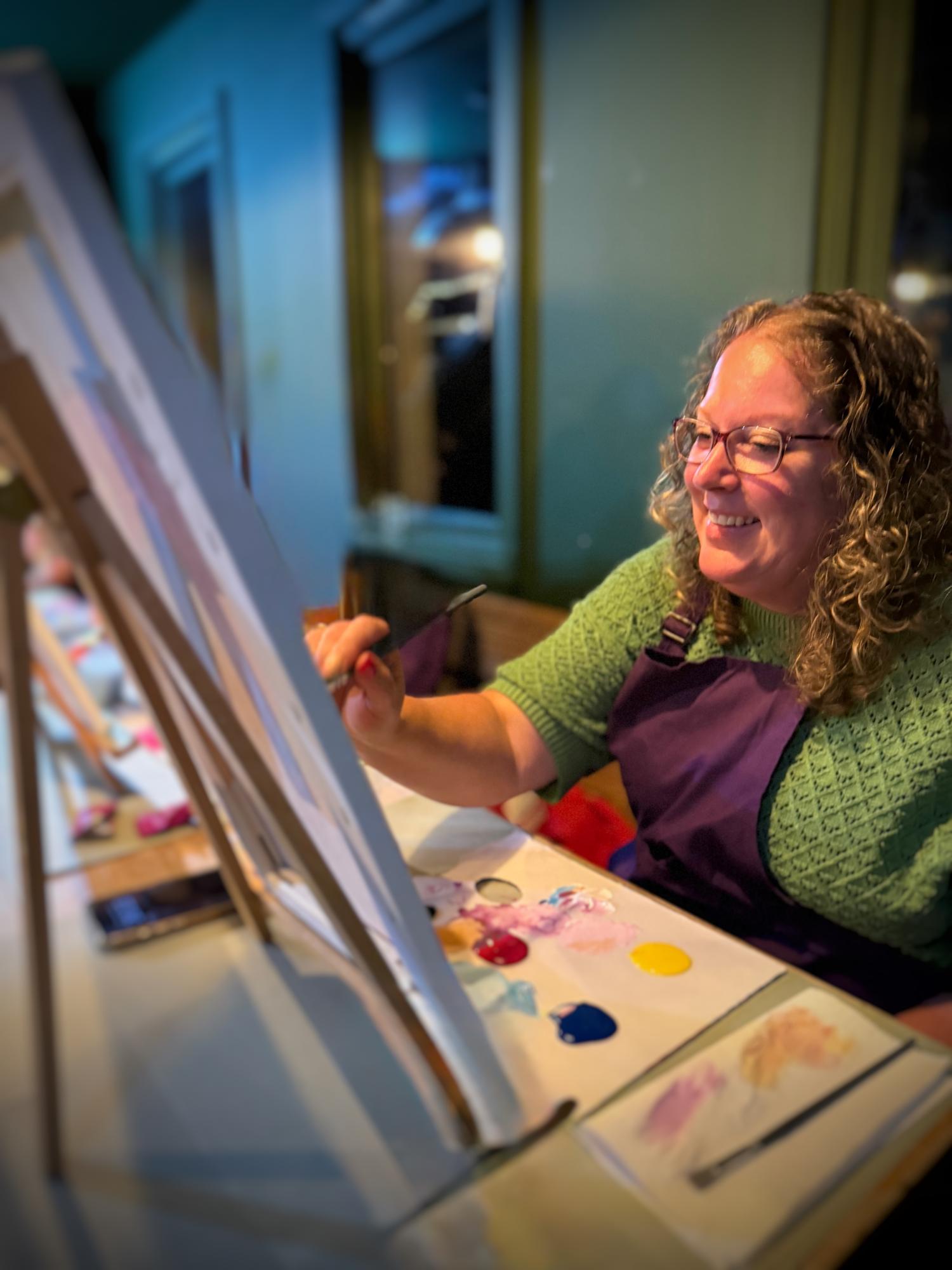 Paint and Sip Nights - The Creative Canvas -  ART WORKSHOPS