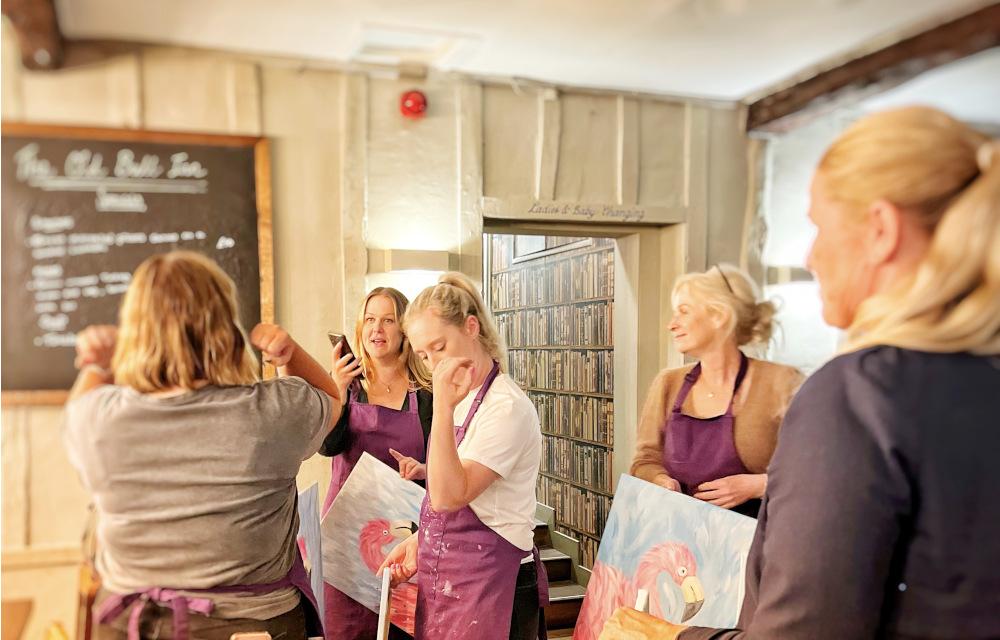 Paint and Sip Nights - The Creative Canvas -  ART WORKSHOPS