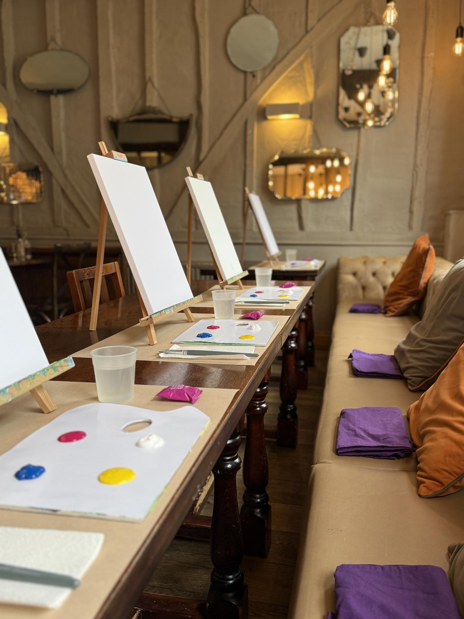 Paint and Sip Nights - The Creative Canvas -  ART WORKSHOPS