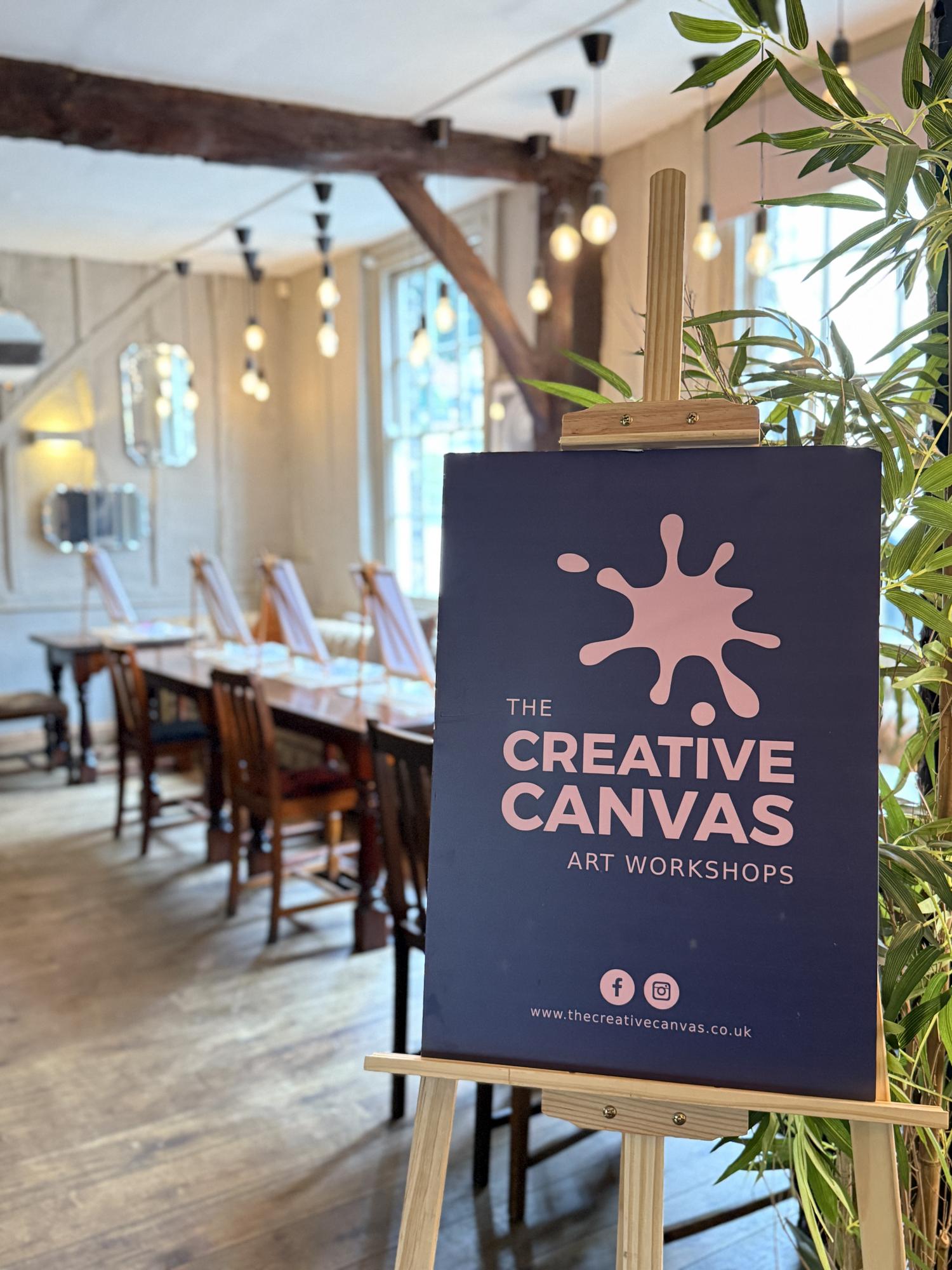 Paint and Sip Nights - The Creative Canvas -  ART WORKSHOPS