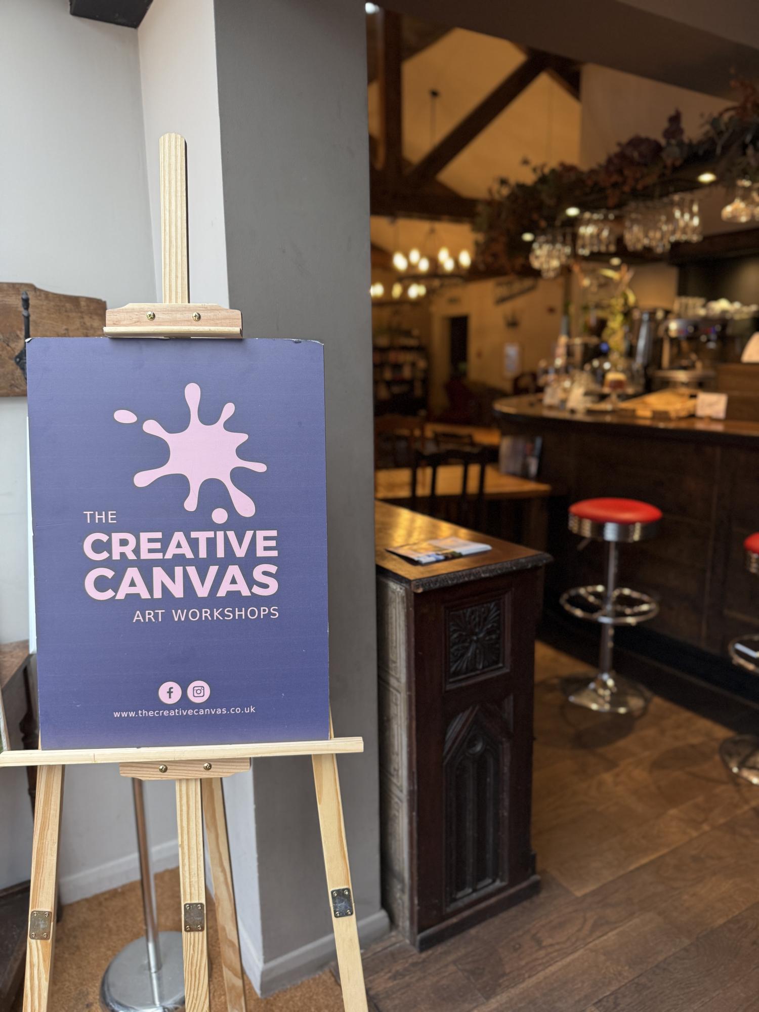 Paint and Sip Nights - The Creative Canvas -  ART WORKSHOPS