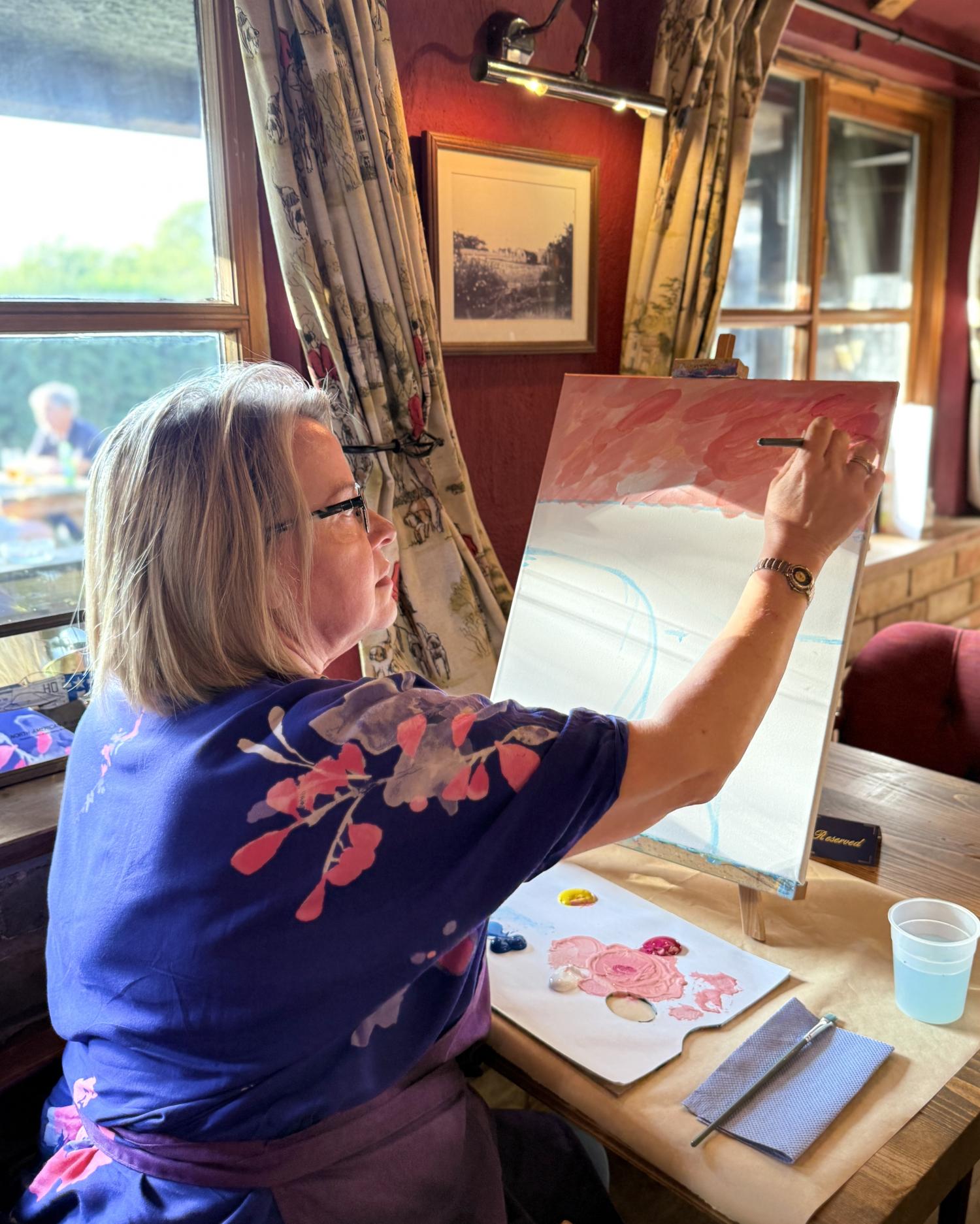 Paint and Sip Nights - The Creative Canvas -  ART WORKSHOPS