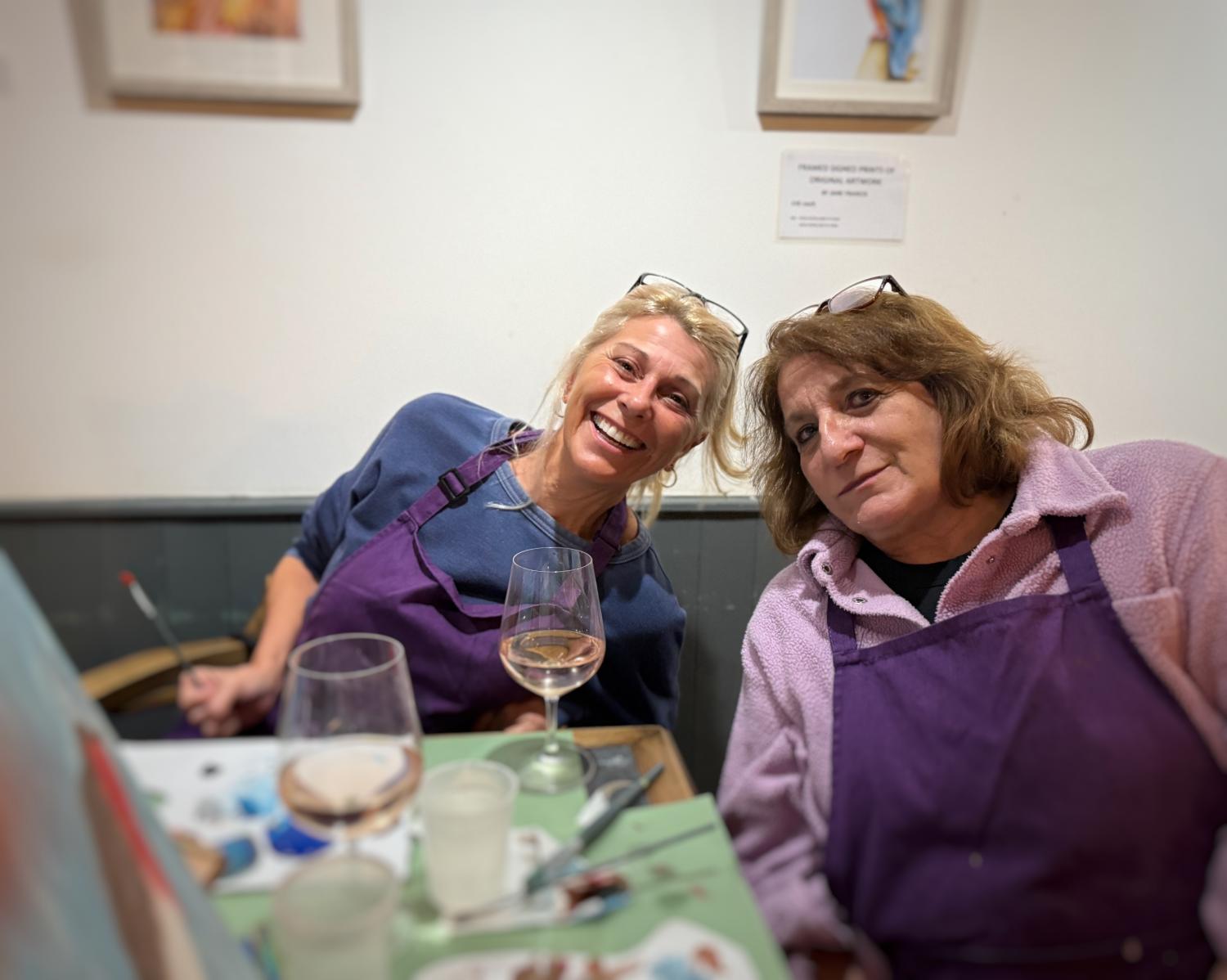 Paint and Sip Nights - The Creative Canvas -  ART WORKSHOPS