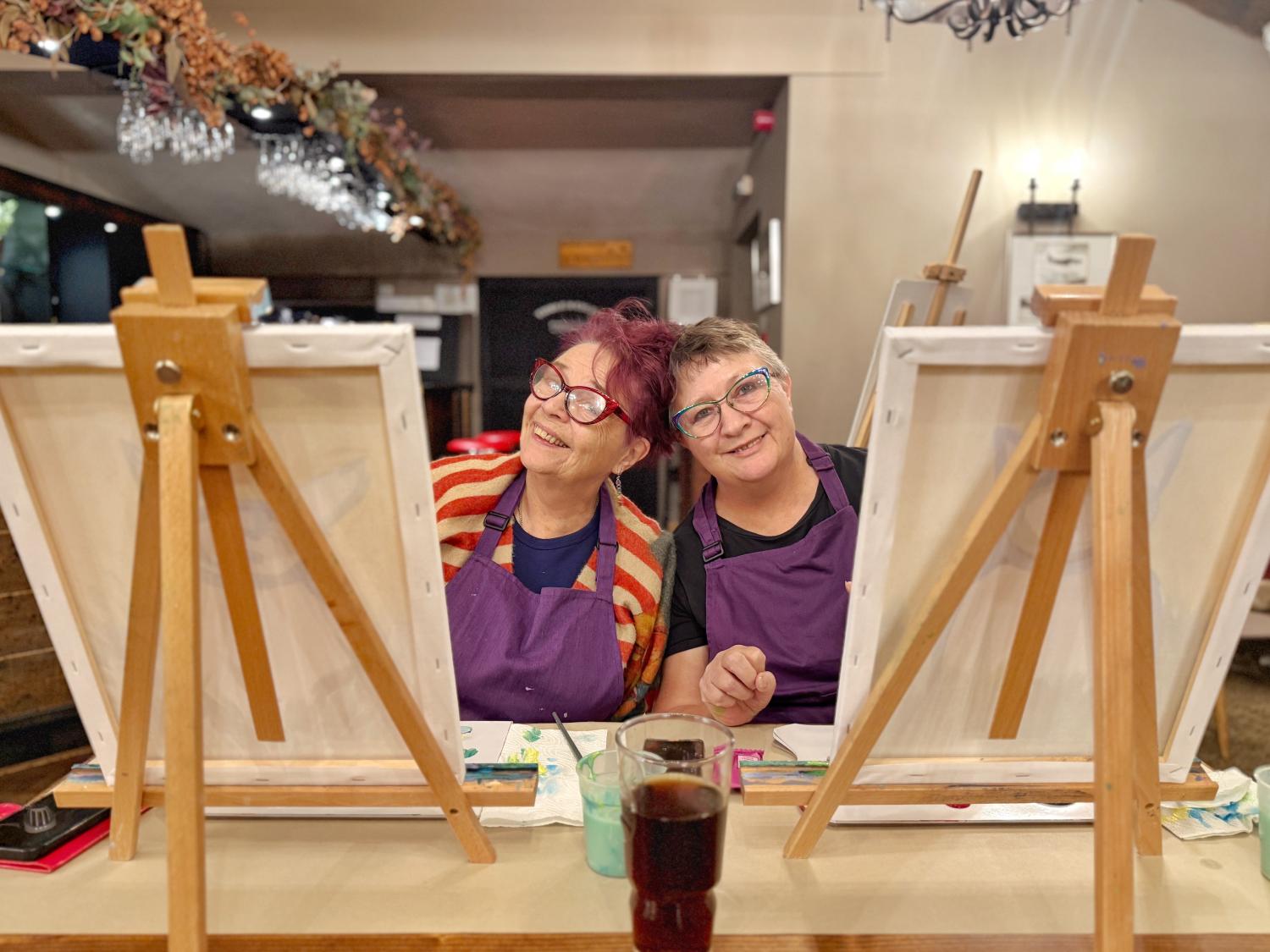 Paint and Sip Nights - The Creative Canvas -  ART WORKSHOPS