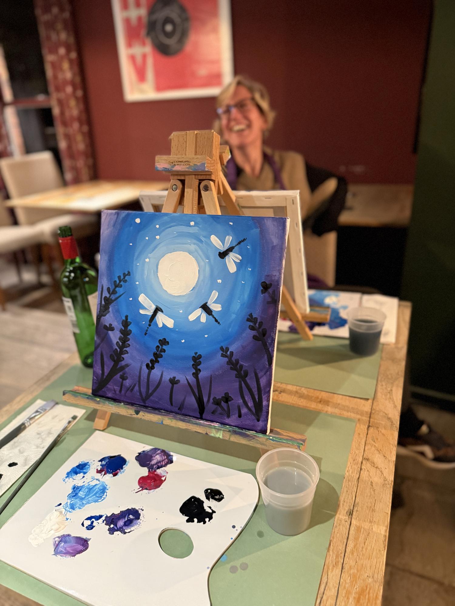 Paint and Sip Nights - The Creative Canvas -  ART WORKSHOPS