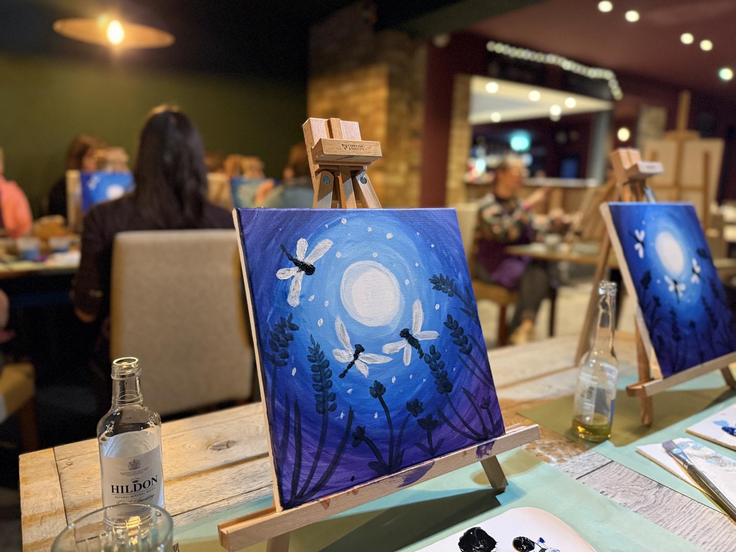 Paint and Sip Nights - The Creative Canvas -  ART WORKSHOPS