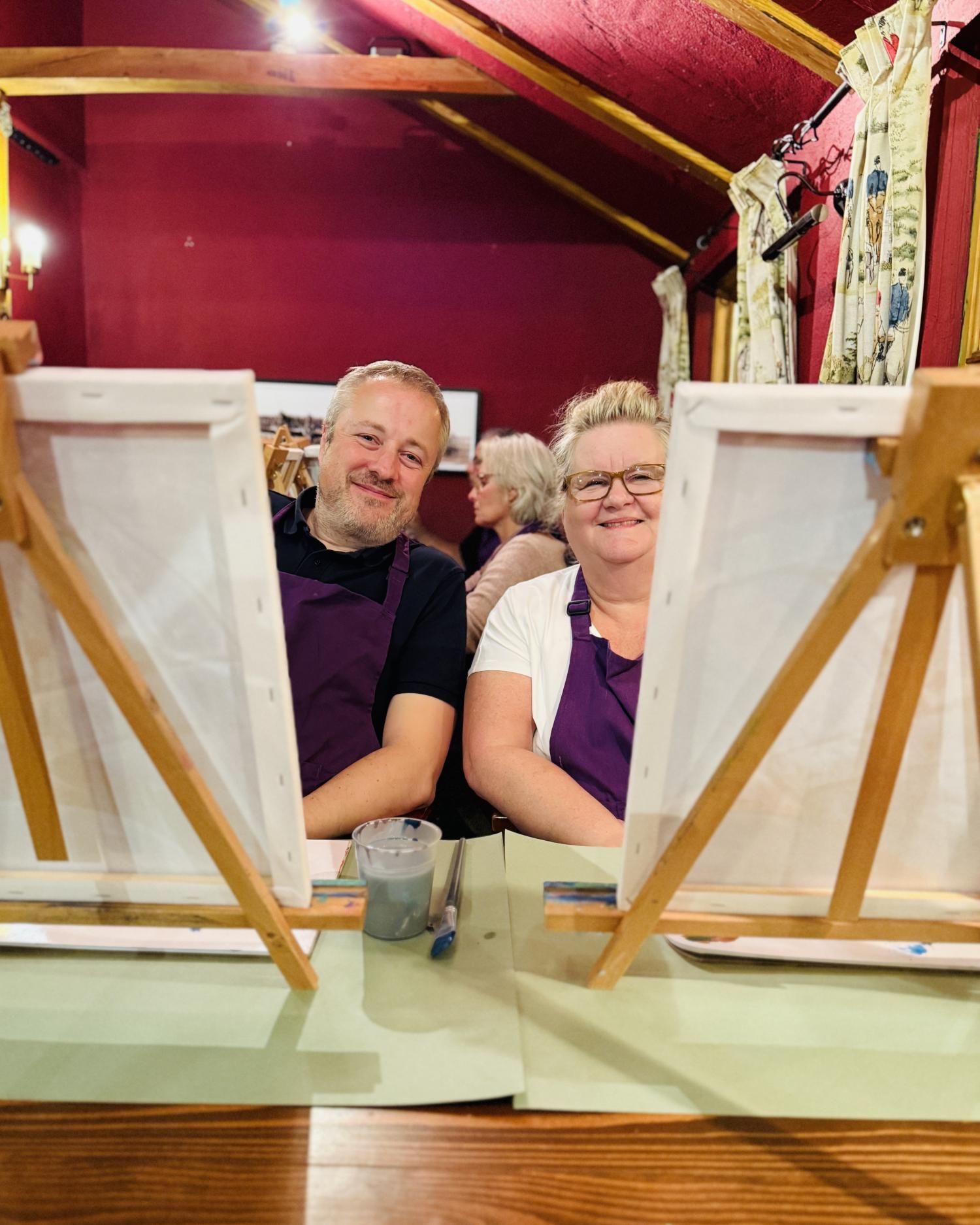 Paint and Sip Nights - The Creative Canvas -  ART WORKSHOPS